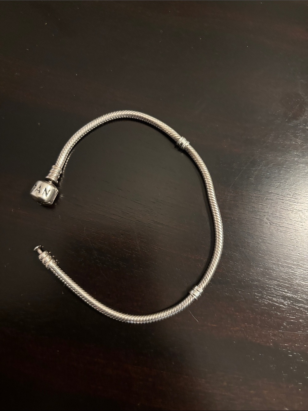 Pandora Silver Snake Chain Bracelet